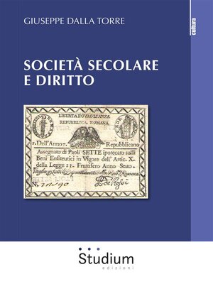 cover image of Società secolare e Diritto